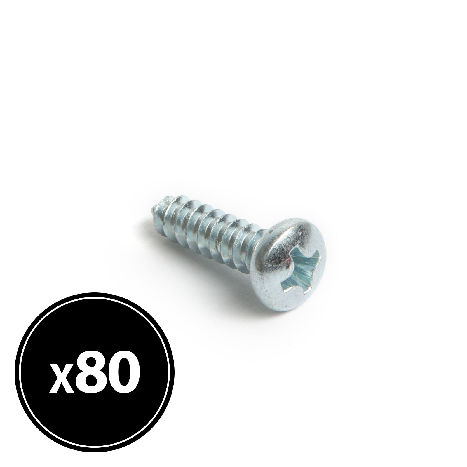 Suruburi pentru PAL 4,2 × 16 mm cu Cap Lentila si Flansa, 80 bucati / pachet