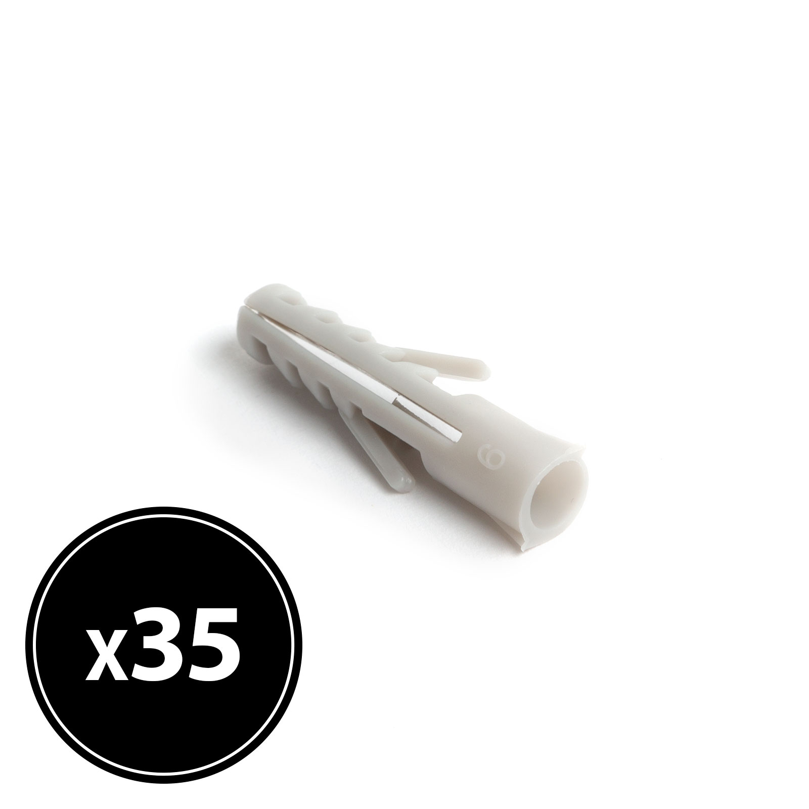 Dibluri pentru Beton si Caramida 6 × 30 mm, 35 bucati / pachet