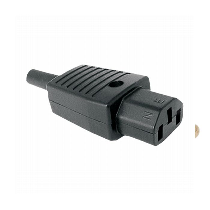 Priza IEC C13 Mama 10A 250V cu Protectie la Rupere, Conector Alimentare PC