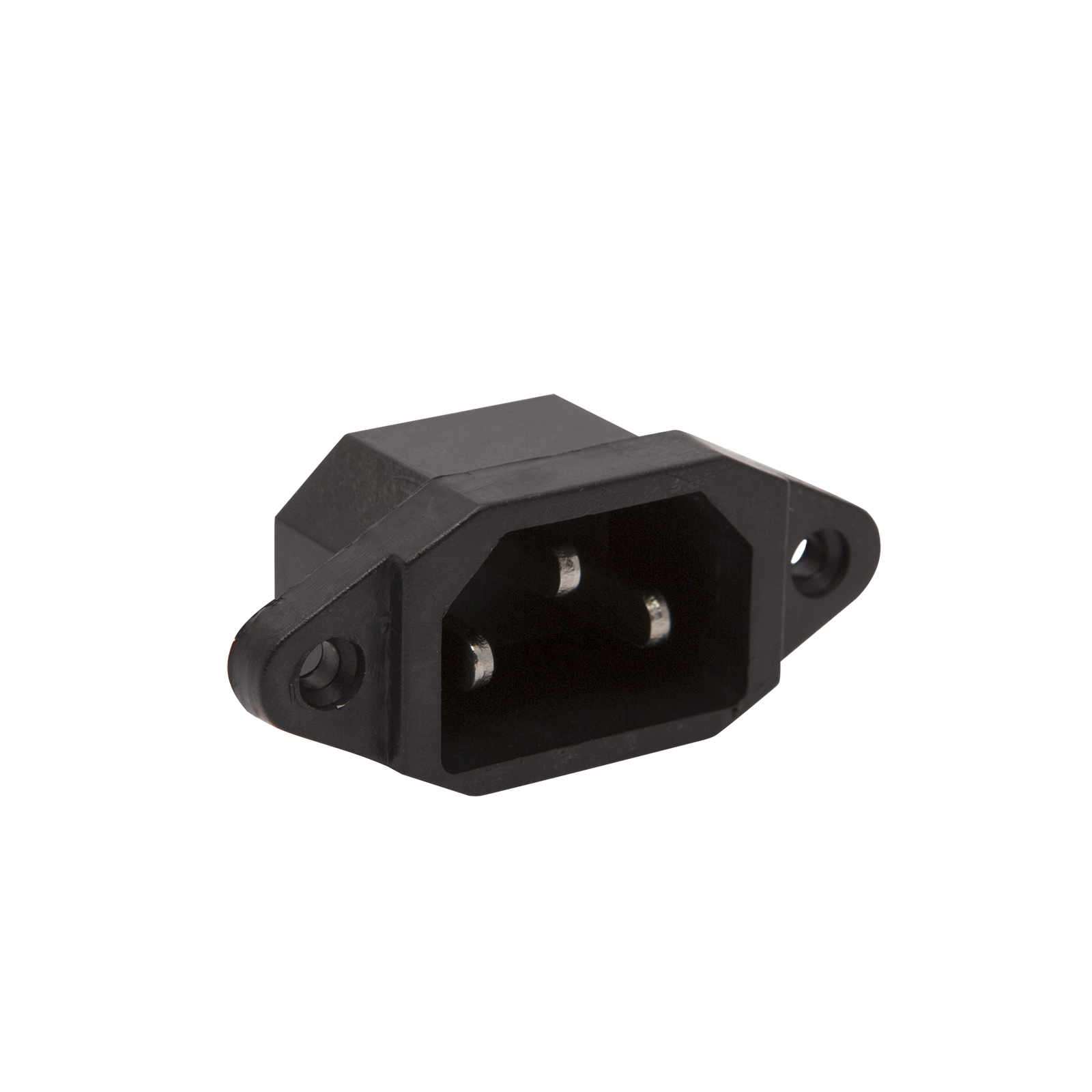 Stecher IEC C14 Tata 10A 250V pentru Panou, Conector Alimentare PC Incorporabil