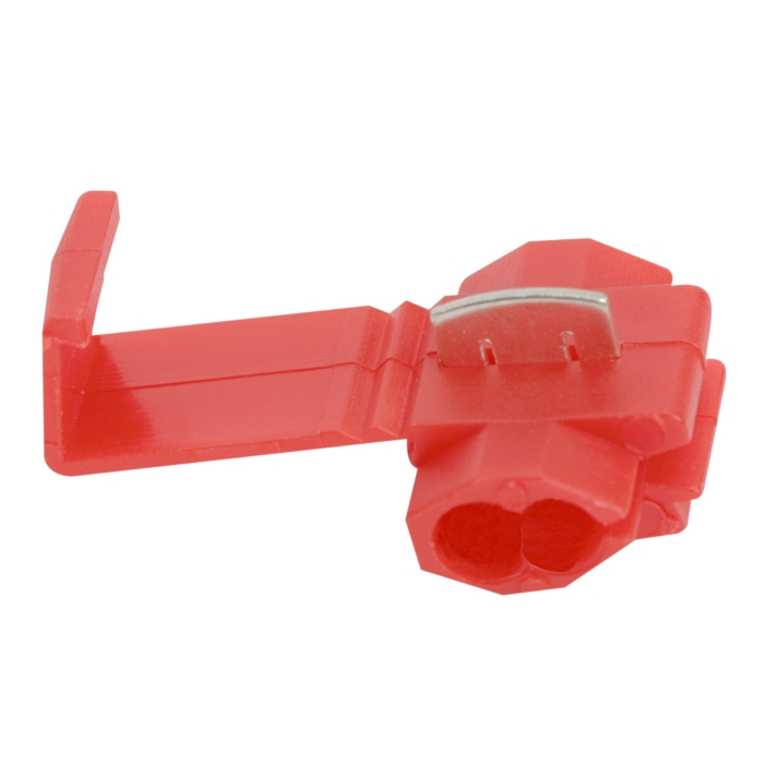 Separator Conector Rapid pentru Cabluri, 0.65–1 mm, Conector Imbinare Cabluri, Rosu
