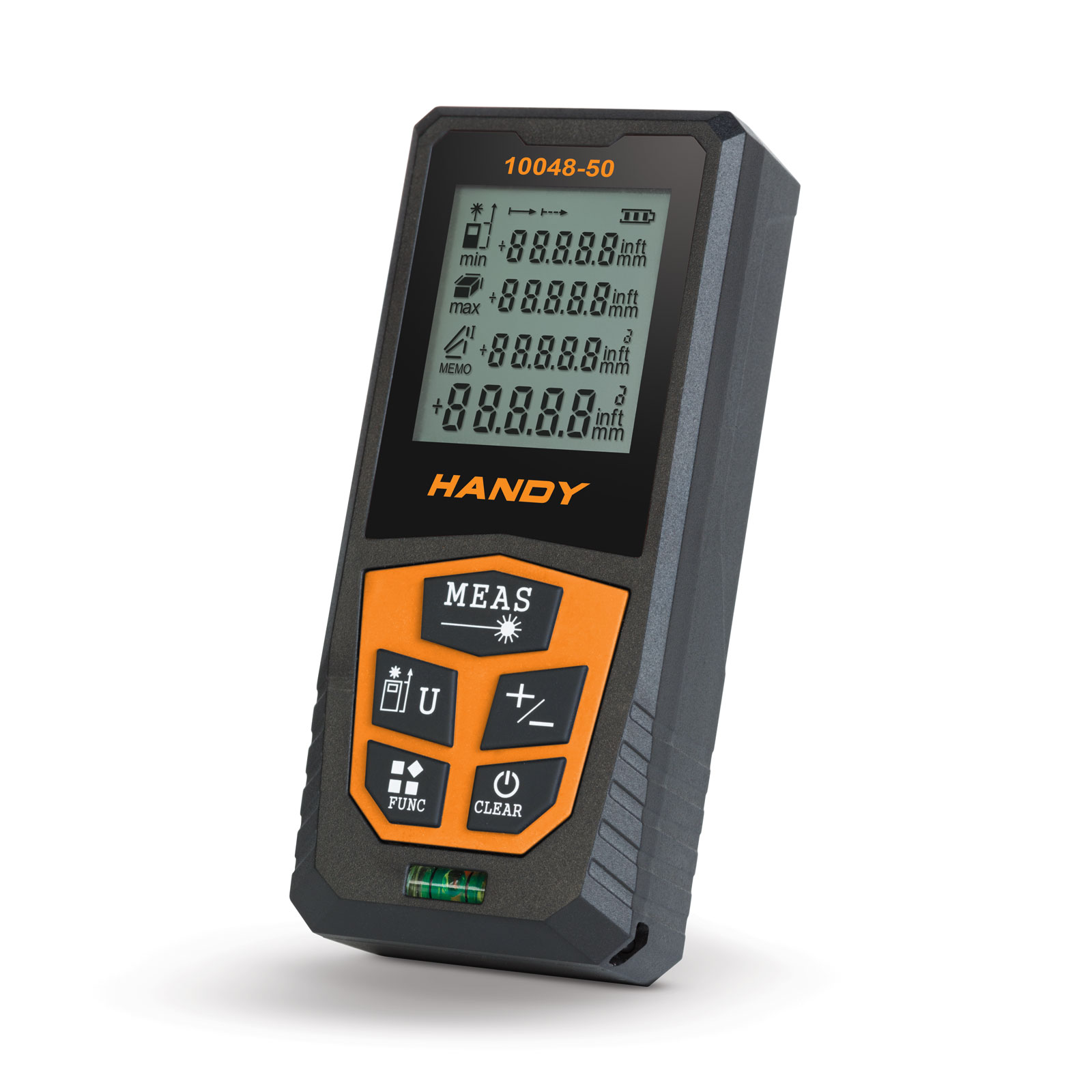 Telemetru laser digital 50 m, precizie ±2 mm, calcul arie si volum, ecran 1.8 inch