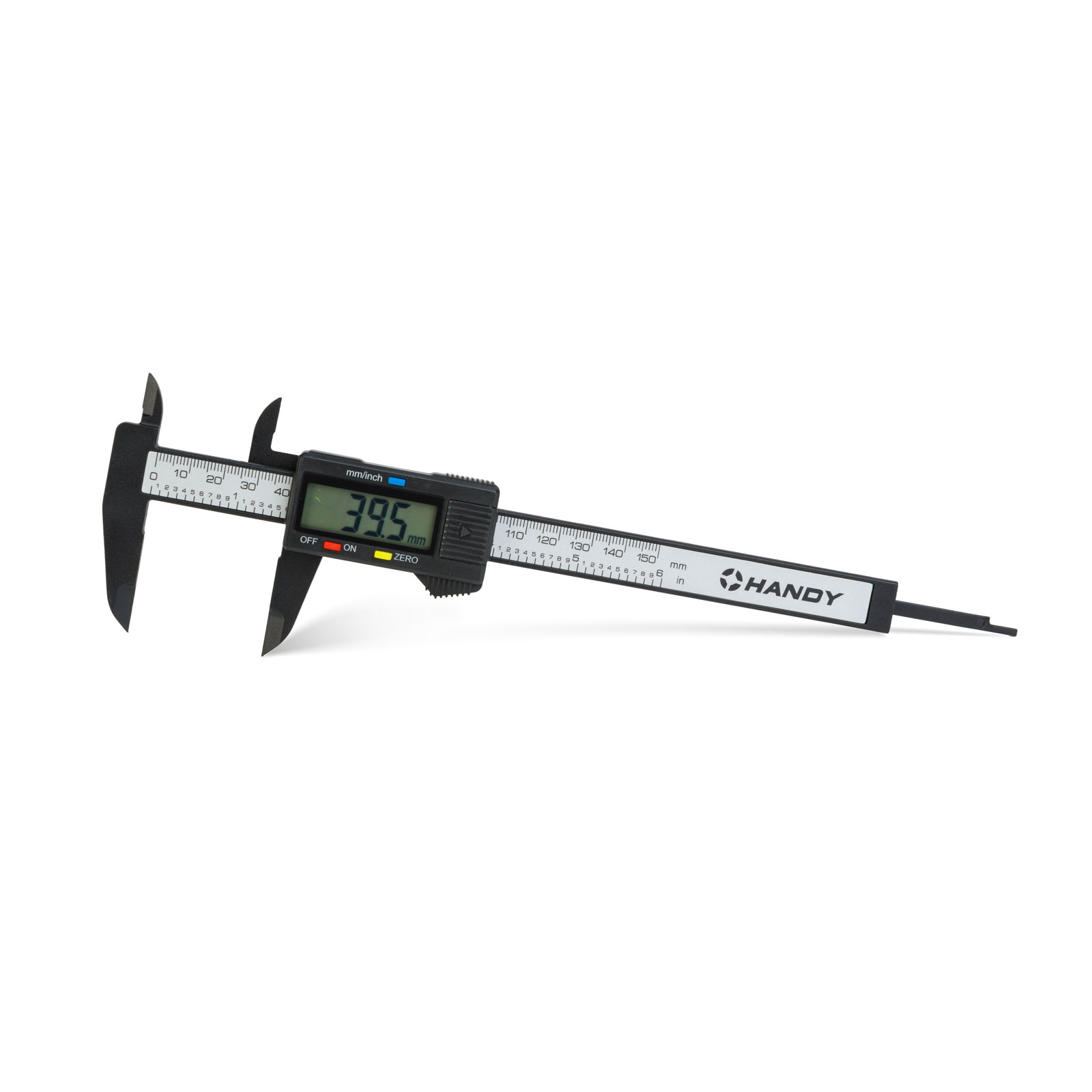 Șubler digital 150 mm, afișaj LCD, funcție zero, baterie LR44 inclusă