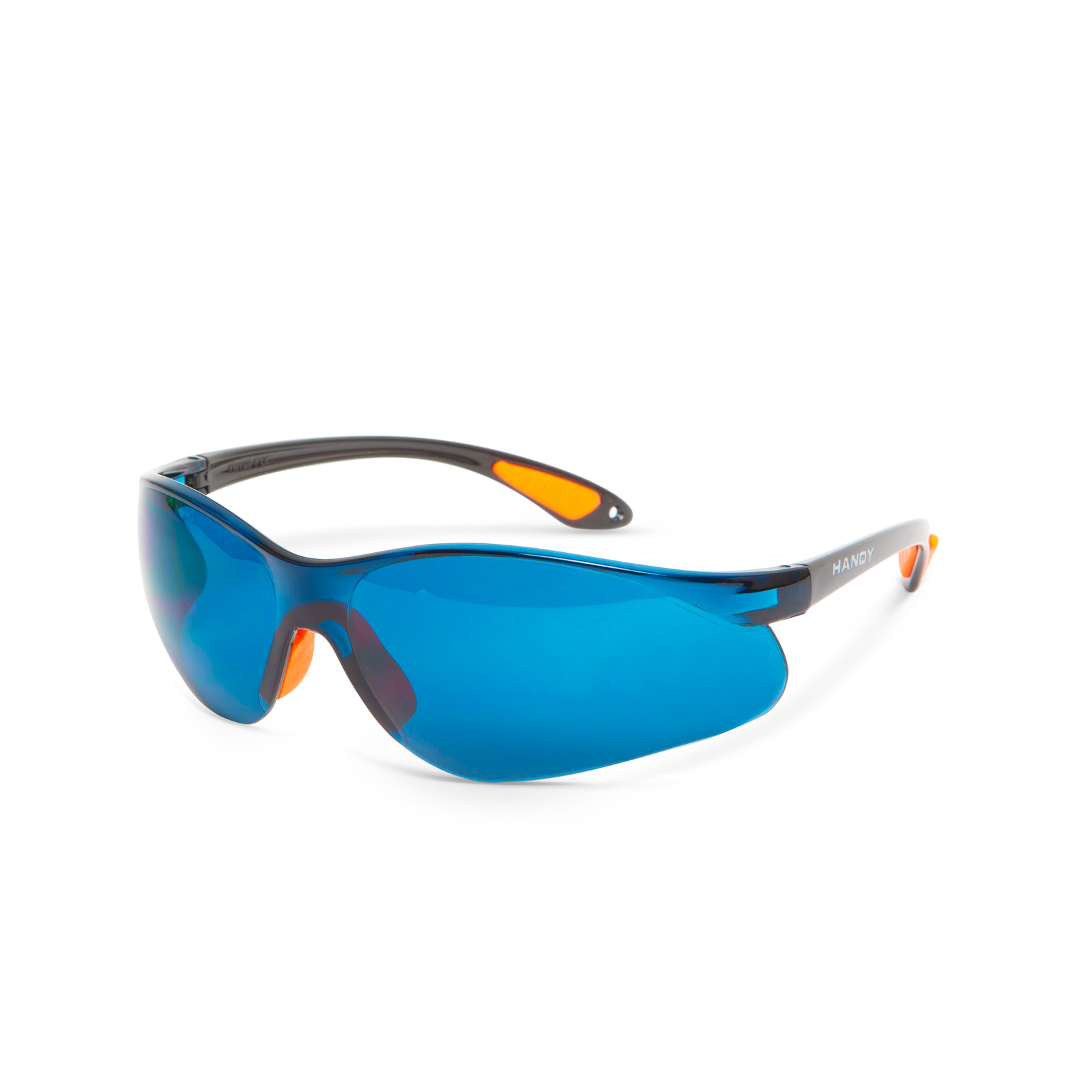 Ochelari de Protectie Profesionali Albastri cu Protectie UV, Lentile Anti-Zgarieturi, Standard EN166 EN170 EN172