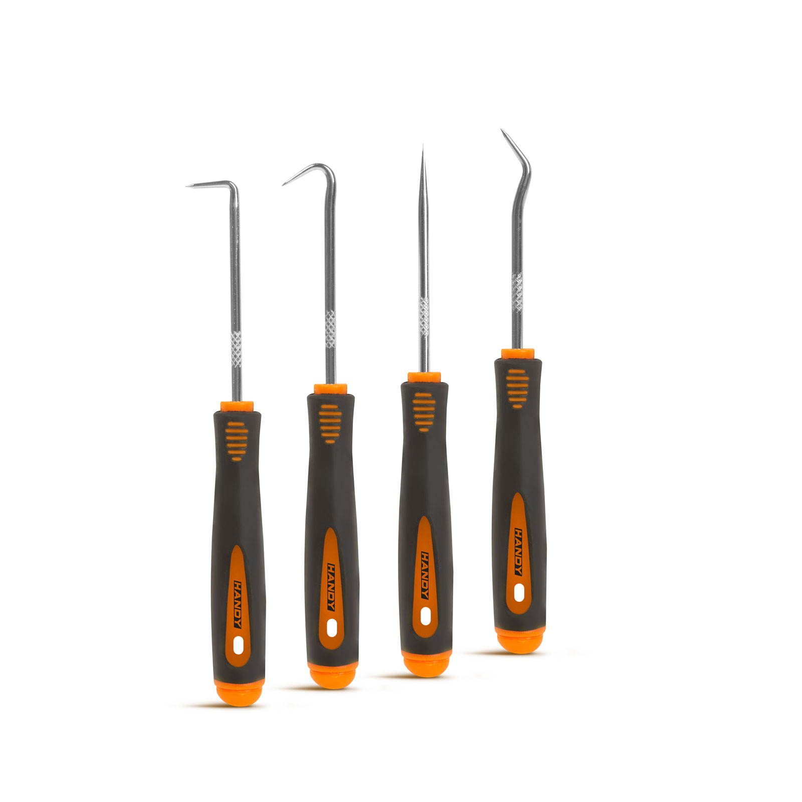 Set Carlige de Montaj, 4 Piese, Extractoare O-Ring, Garnituri si Arcuri, Otel Inoxidabil