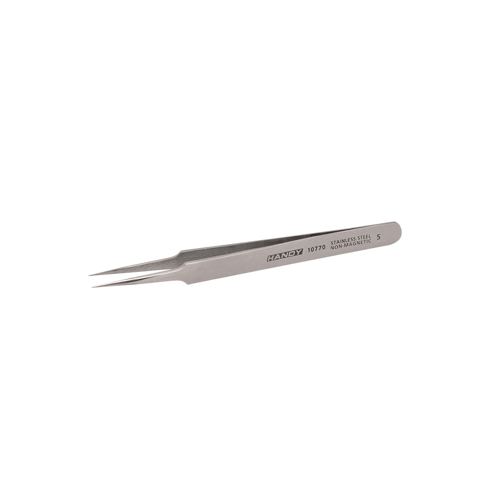 Penseta profesionala 120 mm, varf subtire conic, otel inoxidabil nemagnetic