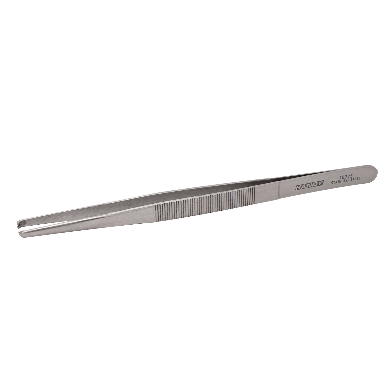 Penseta de Precizie 180 mm, Varf Rotunjit cu Carlig, Otel Inoxidabil Nemagnetic