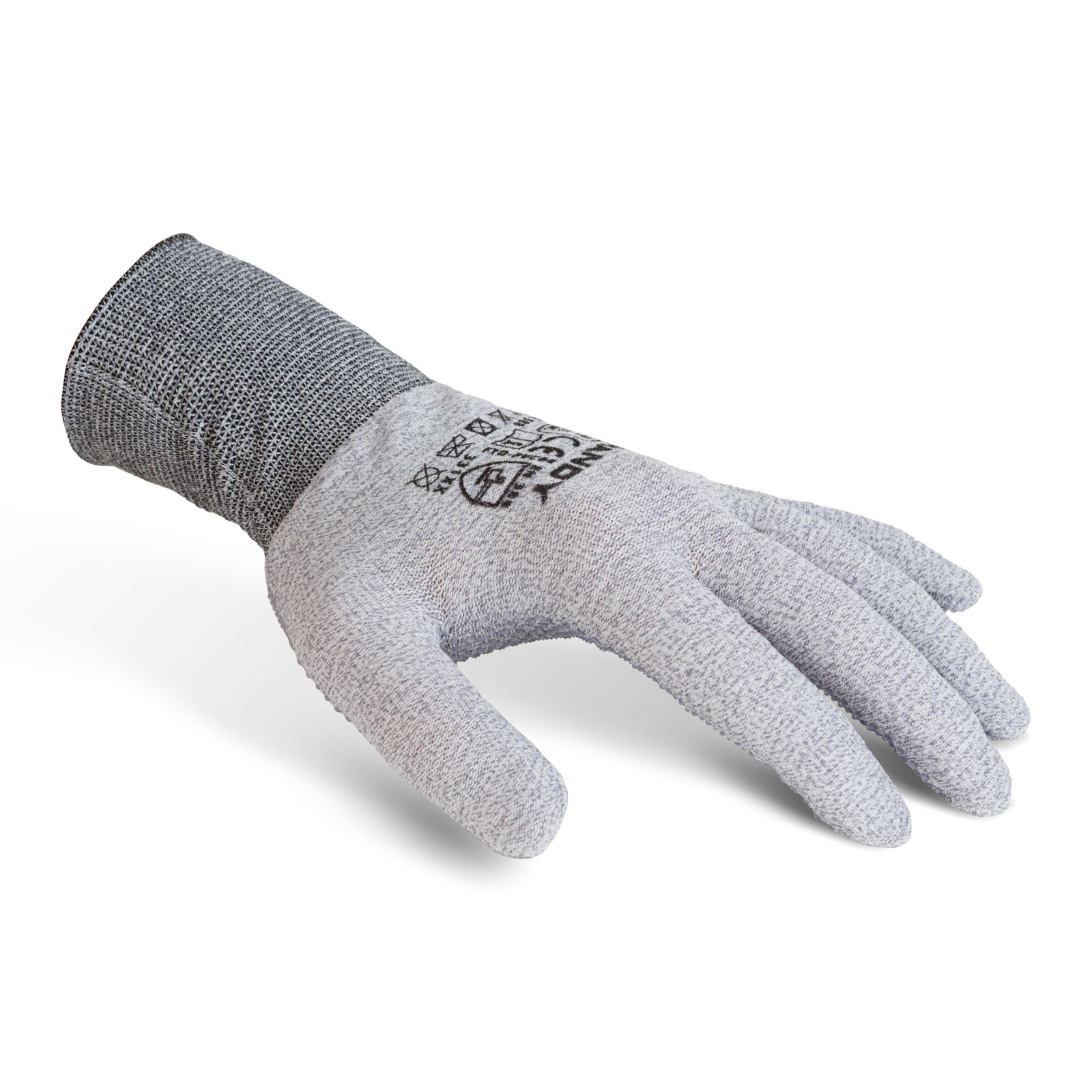 Manusi de protectie antiderapante din poliester si spandex, marimea XL, respirabile