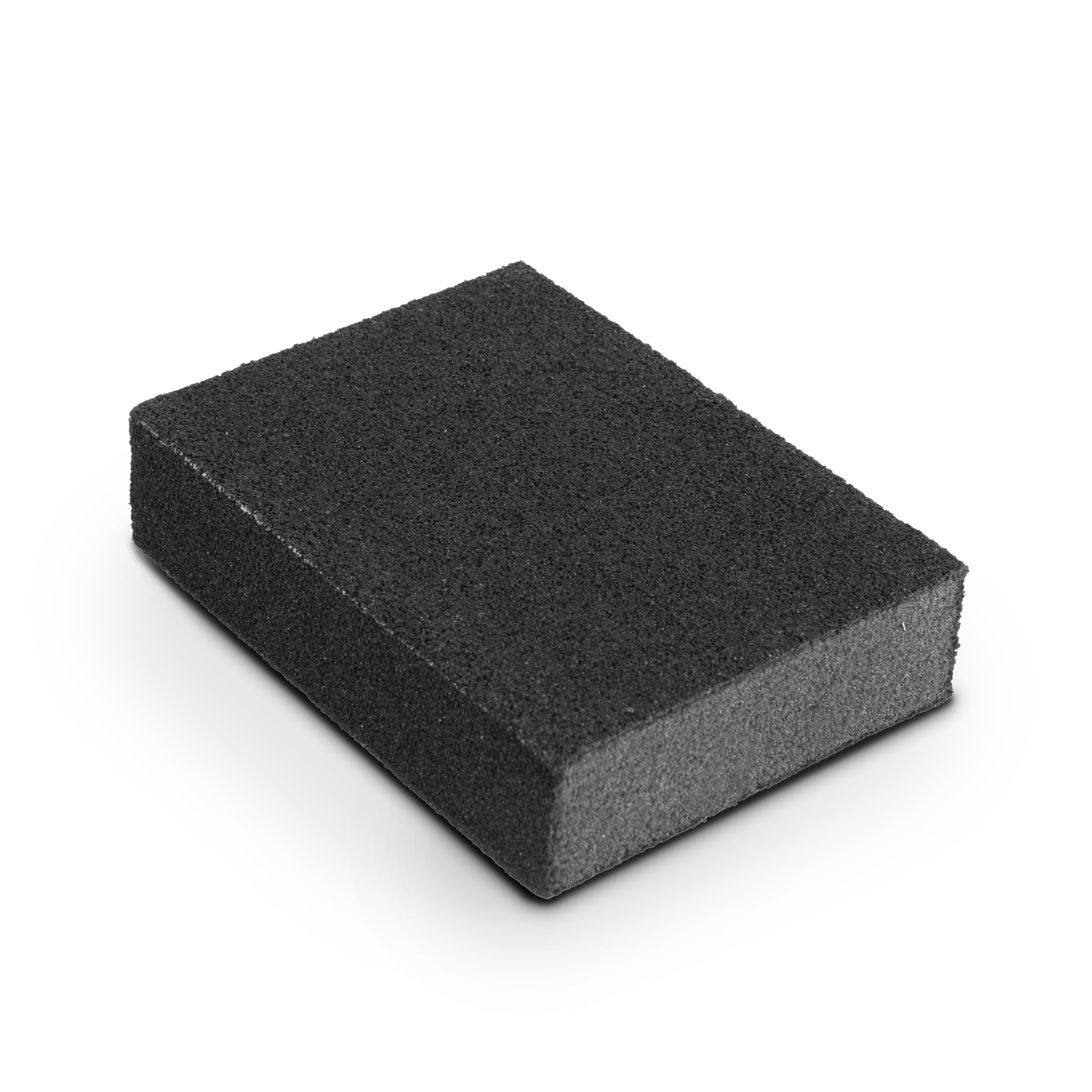 Burete slefuire abraziv, 100 x 70 x 28 mm, granulație K80 K120, pentru lemn glet si suprafete curbate