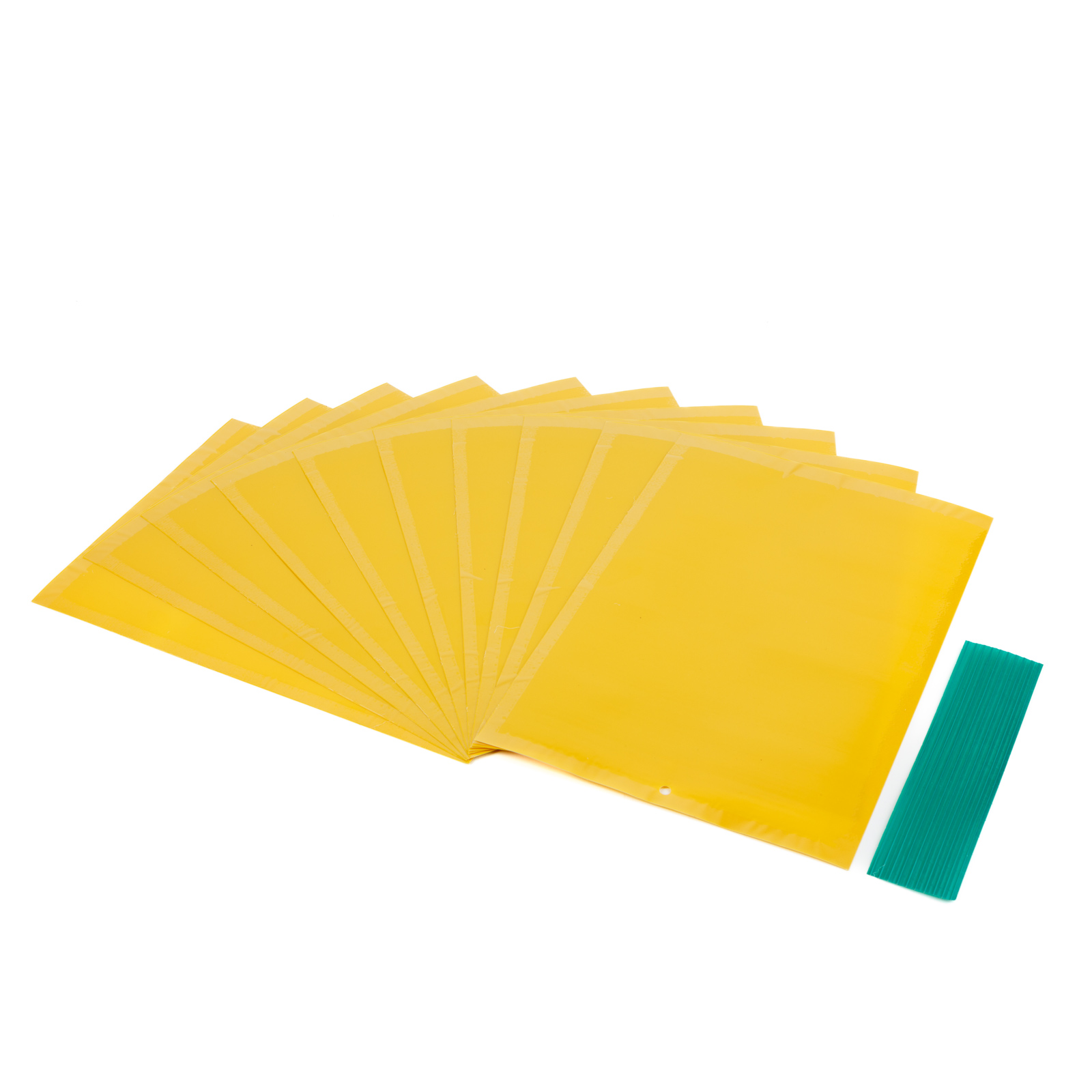 Set 10 capcane adezive insecte galbene 25x17 cm, fara chimicale