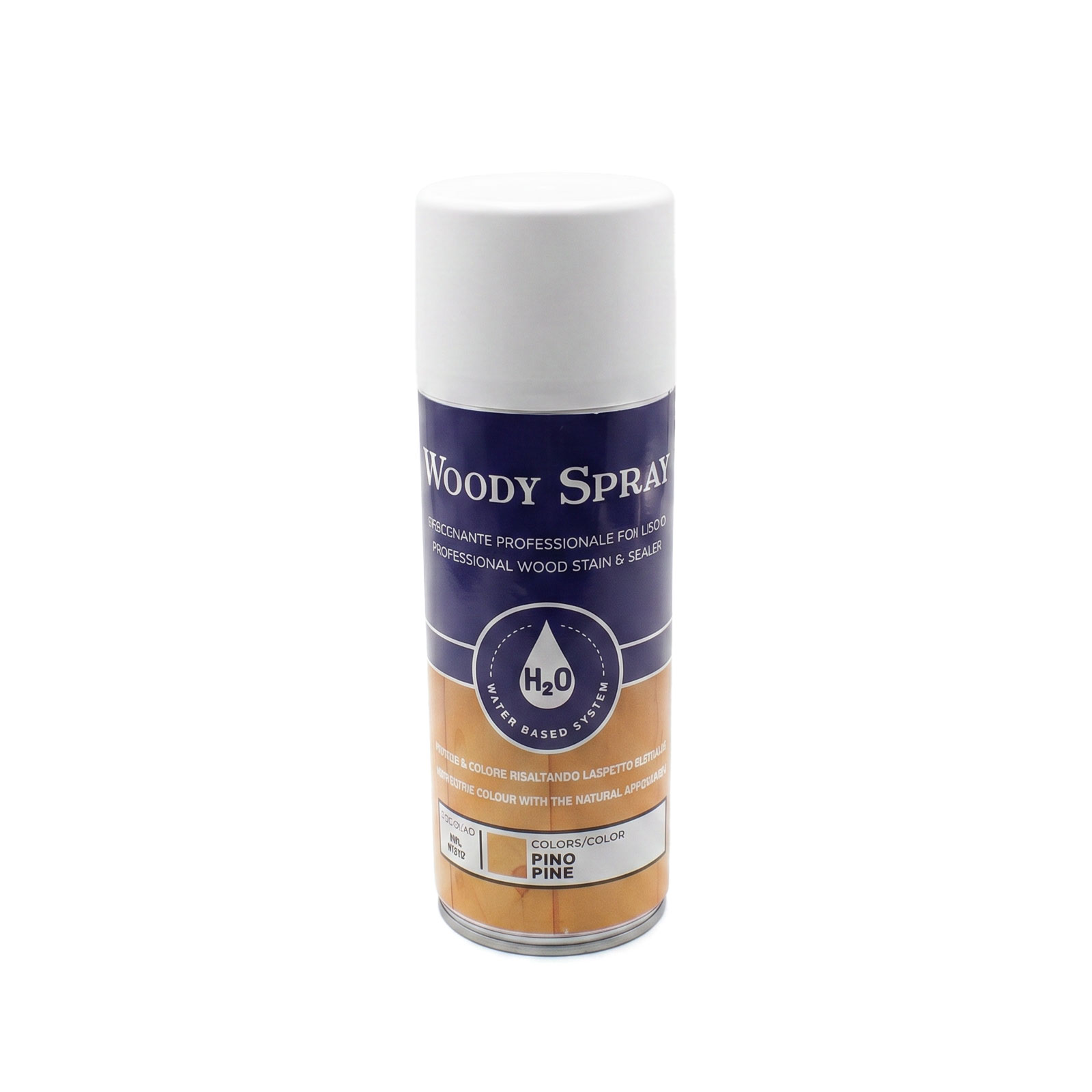 Lazura si grund profesional pentru lemn, spray 400 ml, protectie UV, exterior, pin
