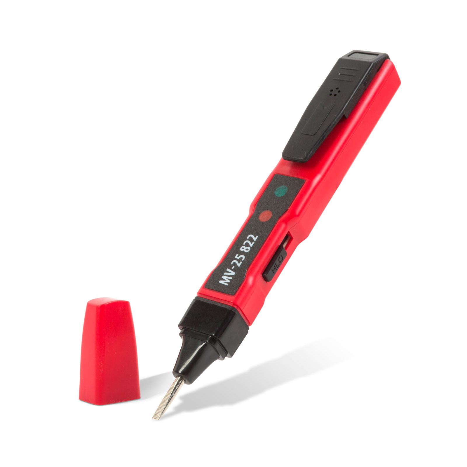 Creion faza contactless si cu contact, tester tensiune 70-1000V AC, LED si sunet, baterie