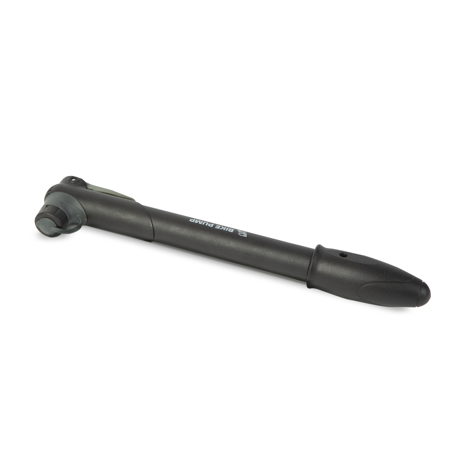 Pompa bicicleta compacta 60 PSI, pompa manuala cu suport cadru, unidirectionala, negru