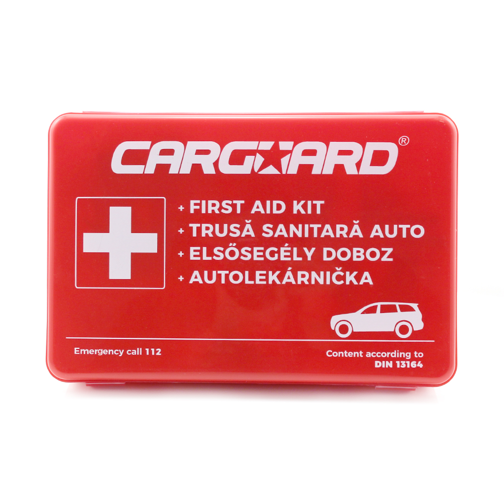 Trusa prim ajutor auto standard B, completa, pentru masini, camioane, motociclete, vehicule
