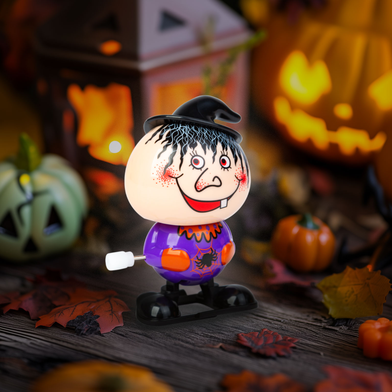 Vrajitoare Halloween, 7x5x4 cm, jucarie distractiva, fara baterii