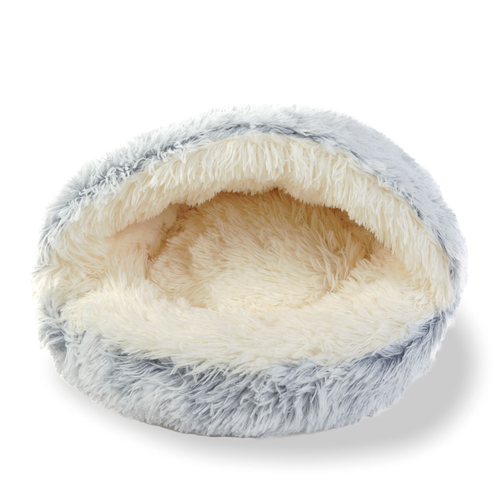 Pat pentru pisici rotund, 50 cm, gri