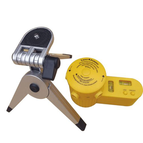 Nivela laser multifunctionala cu trepied mini, proiectie cruce, 5 moduri, pentru aliniere precisa