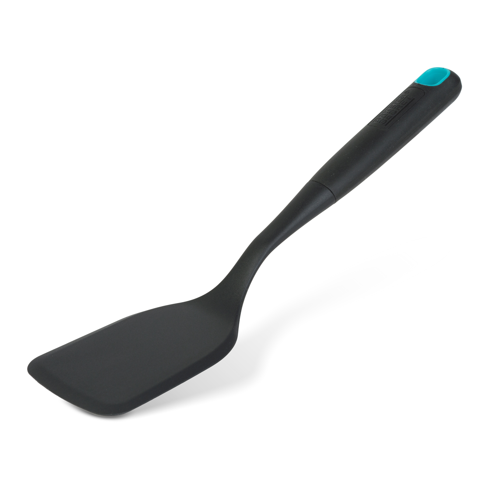 Spatula bucatarie Baker's Secret nylon negru 32.2 x 8.1 x 2.9 cm, rezistenta la caldura pentru tigai antiaderente