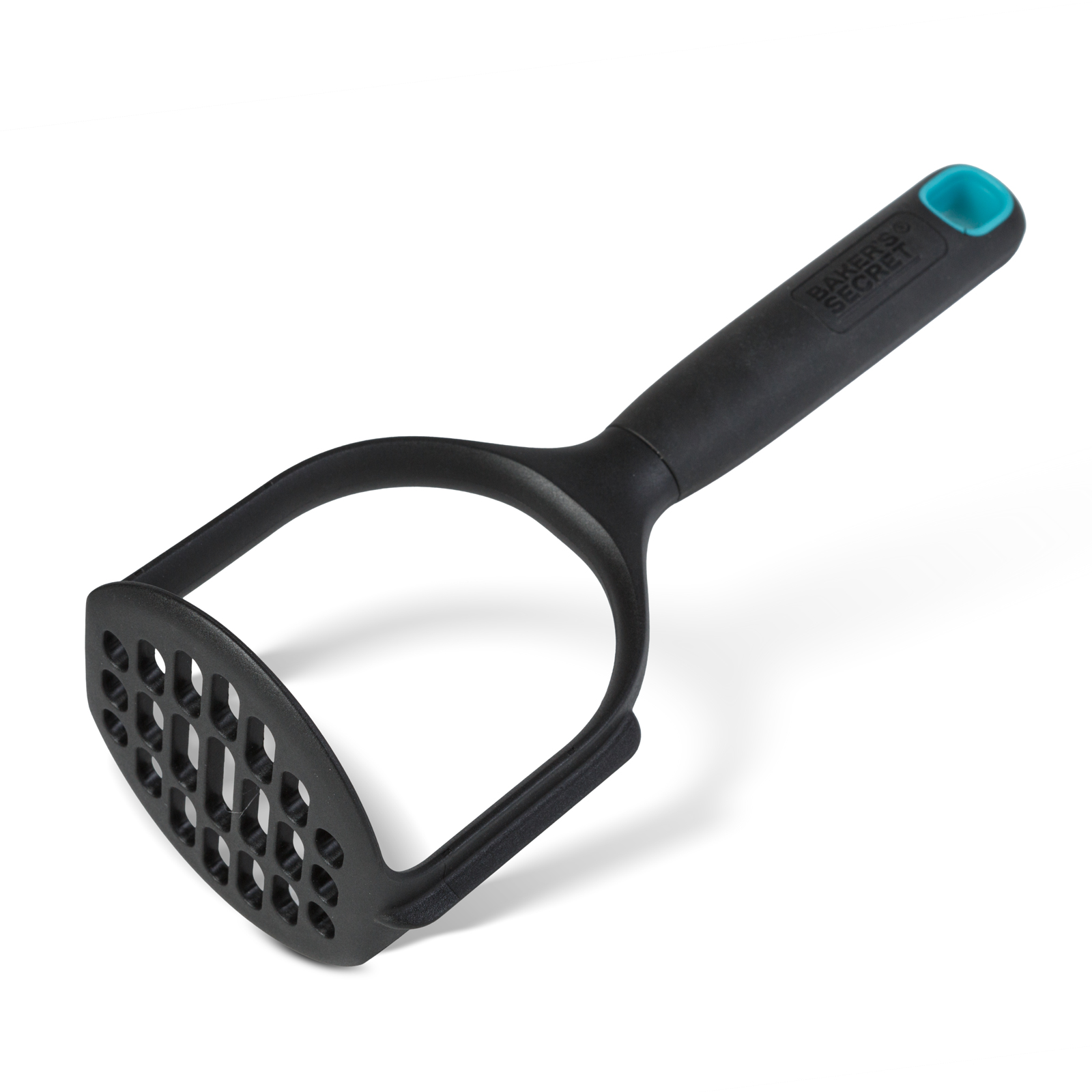 Zdrobitor cartofi Baker's Secret nylon 24 x 9.5 x 9 cm, rezistent la caldura pentru piure si legume