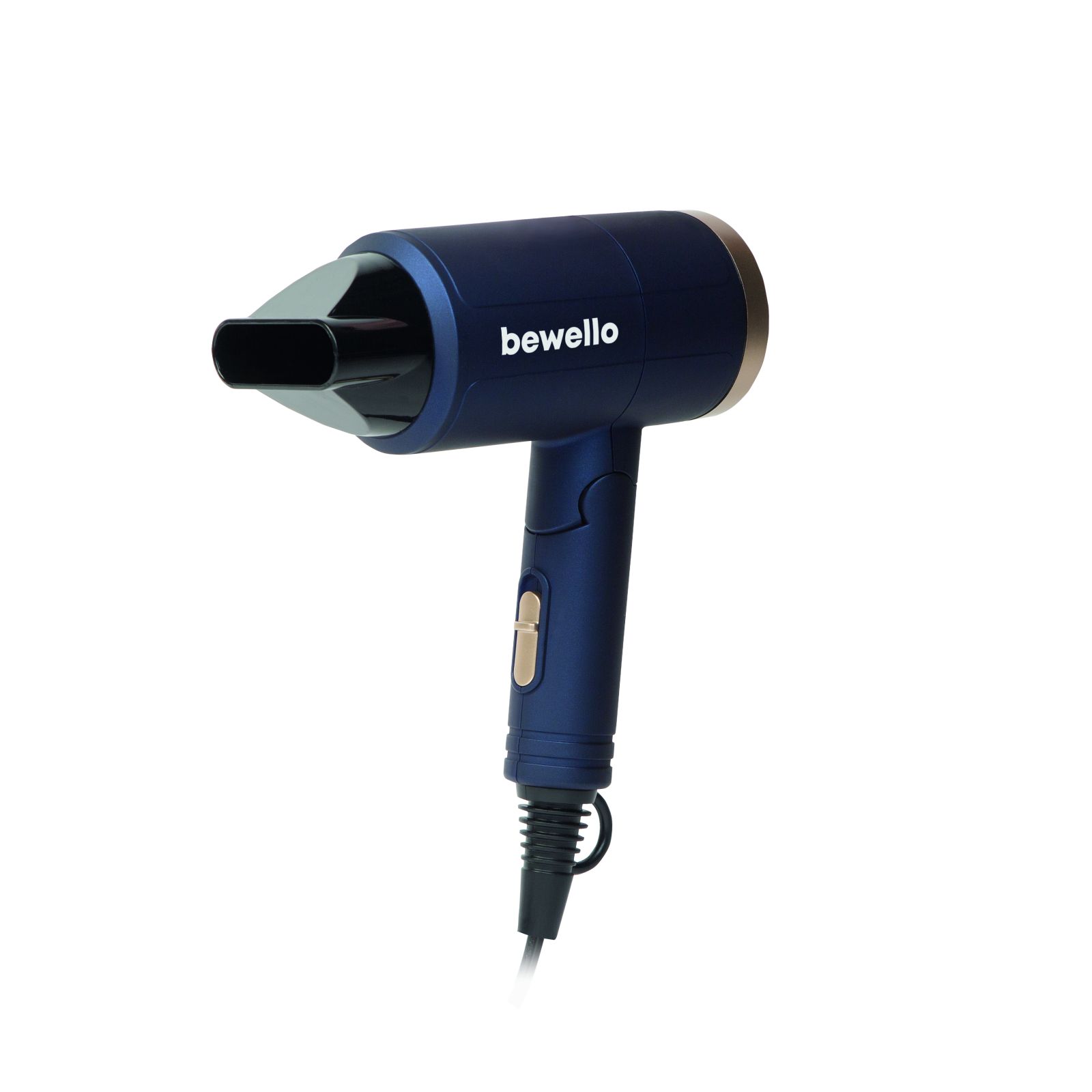 Uscator par de calatorie pliabil 1300W, uscator par compact cu 2 viteze, uscator voiaj