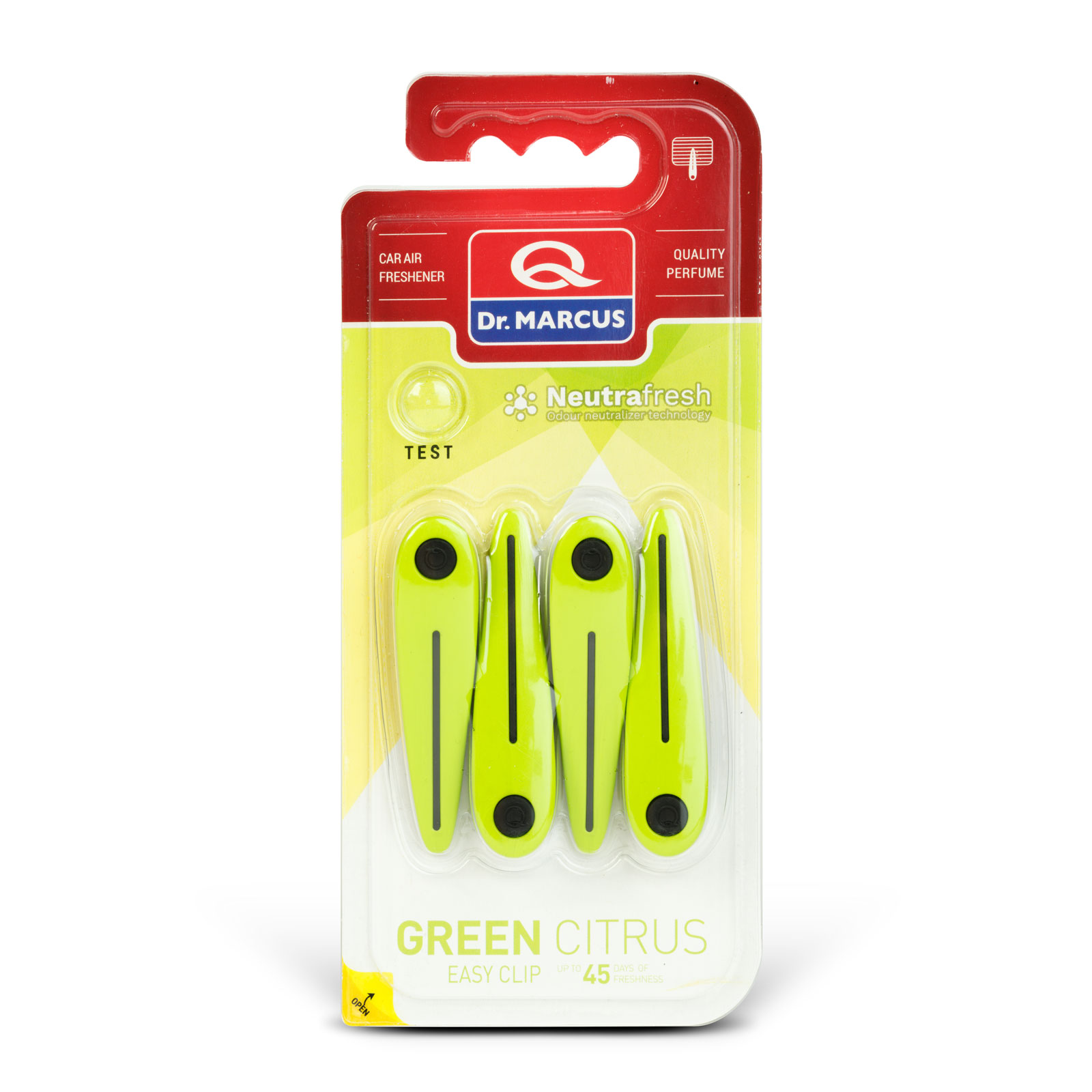 Odorizant auto Dr. Marcus EASY CLIP GREEN CITRUS
