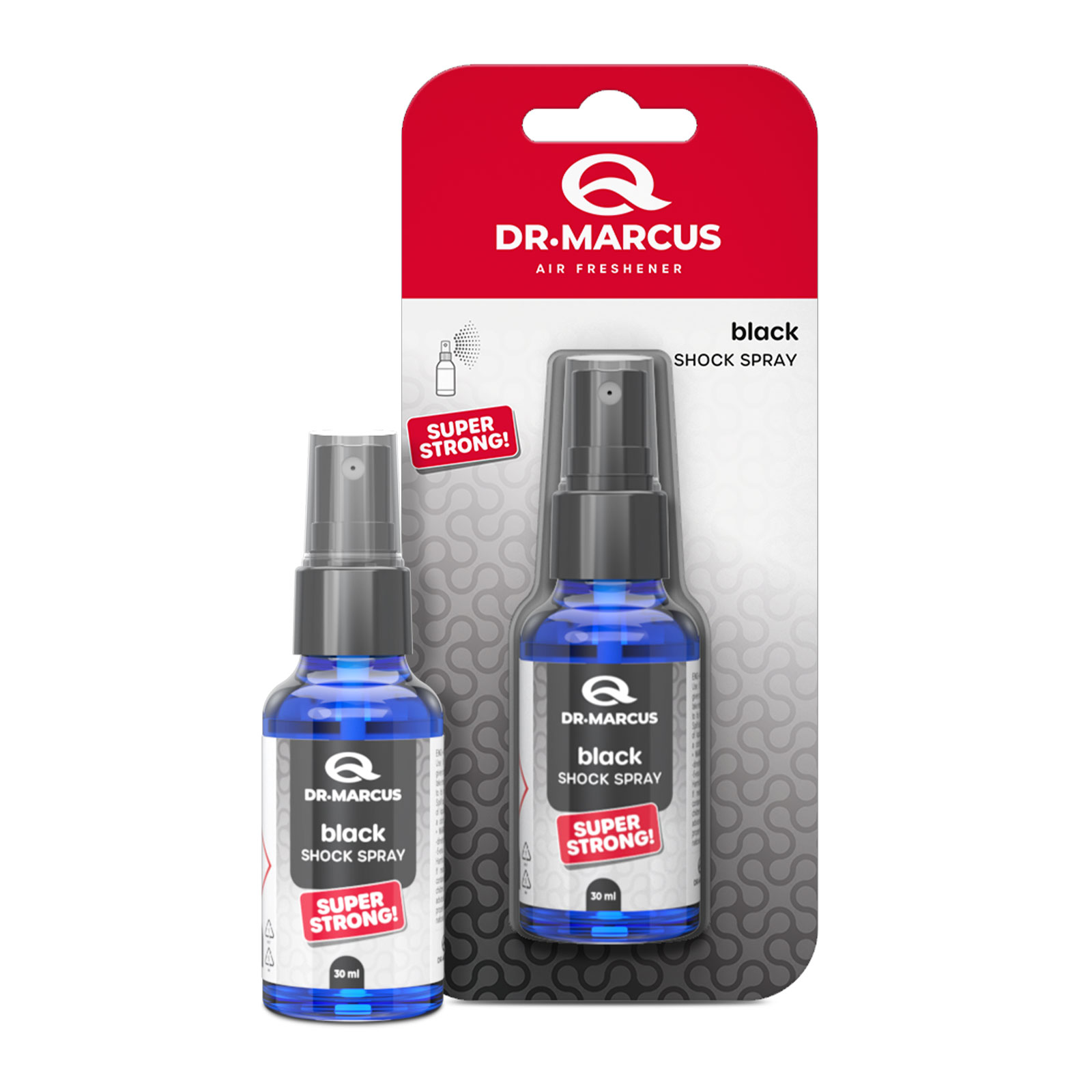 Odorizant spray Dr. Marcus Shock Spray Black, 30 ml, parfum auto concentrat