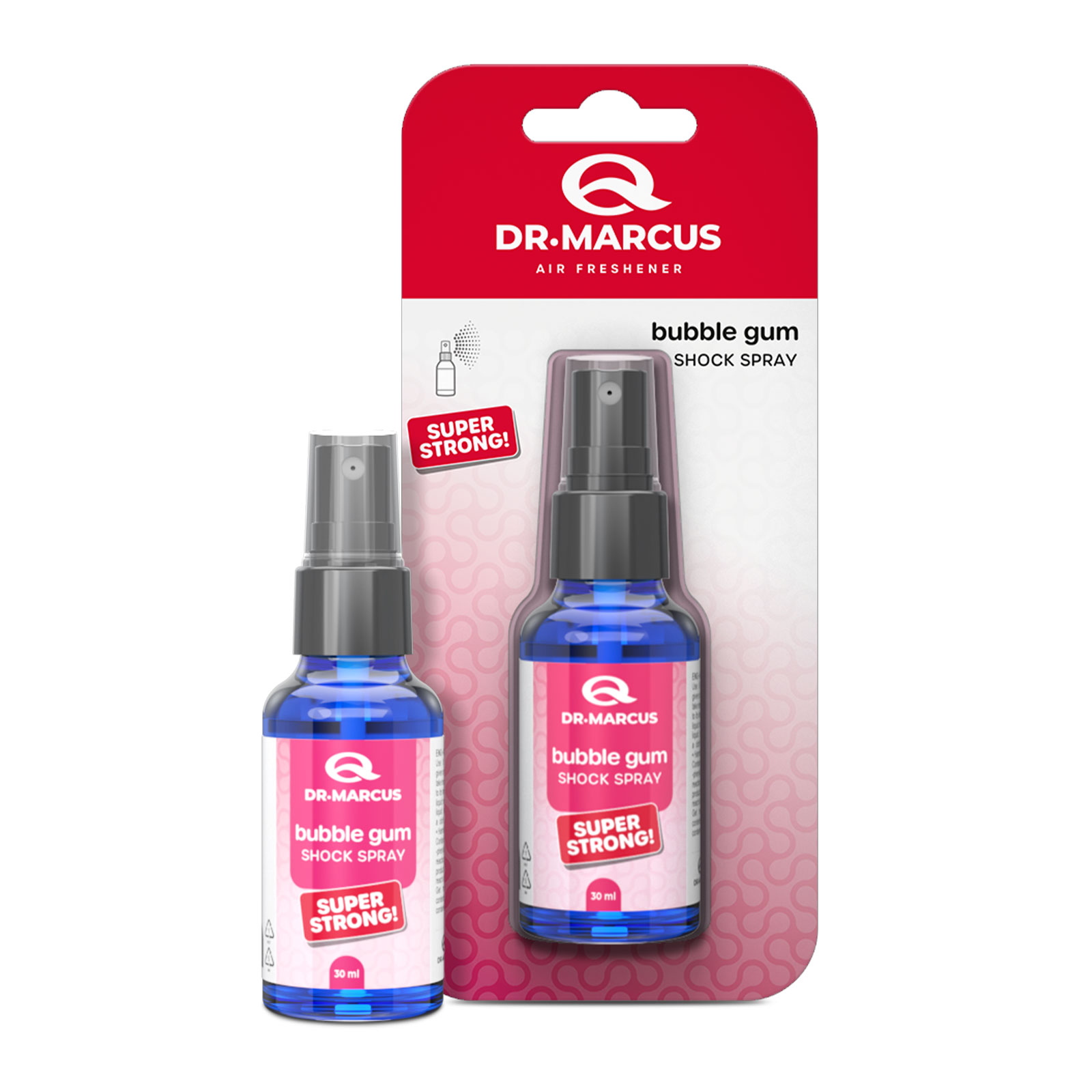 Odorizant spray Dr. Marcus Shock Spray Bubble Gum, 30 ml, parfum auto concentrat