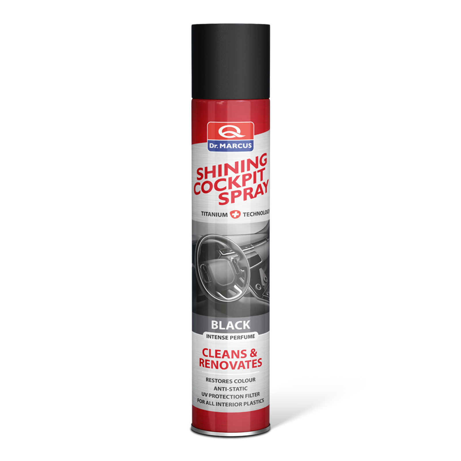 Solutie bord Dr. Marcus Titanium Black 750 ml, curatare si protectie UV