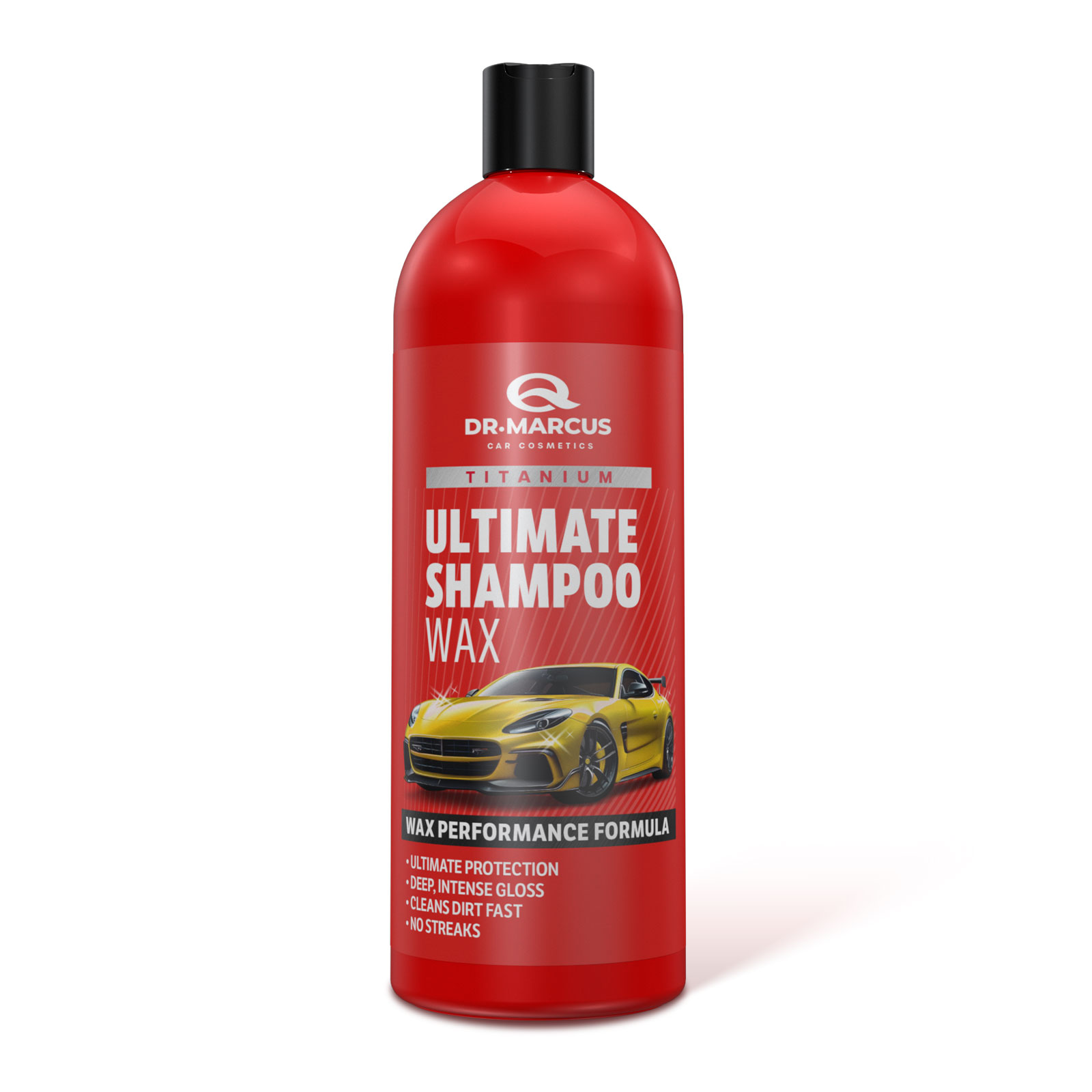 Sampon auto cu ceara Dr. Marcus Titanium 1000 ml, protectie si luciu