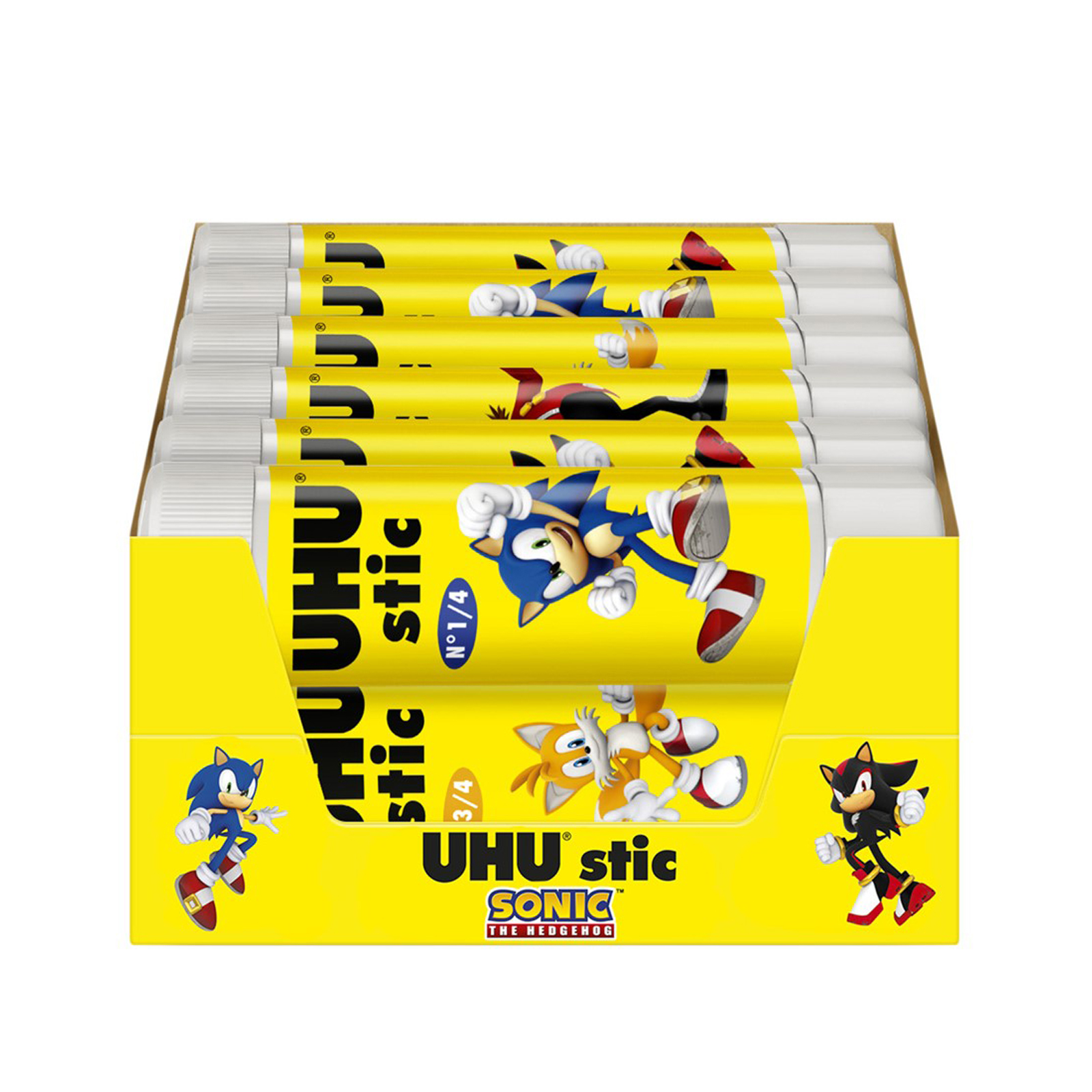Lipici hartie UHU stick 40 g transparent, adeziv solid fara solvent pentru birou scoala si acasa