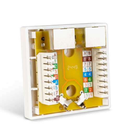 05397B • Fali aljzat - dupla, 8P8C FTP Cat.6