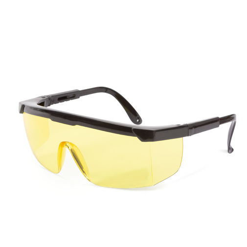 10384YE • Professzionális védőszemüveg szemüvegeseknek, UV védelemmel - sárga