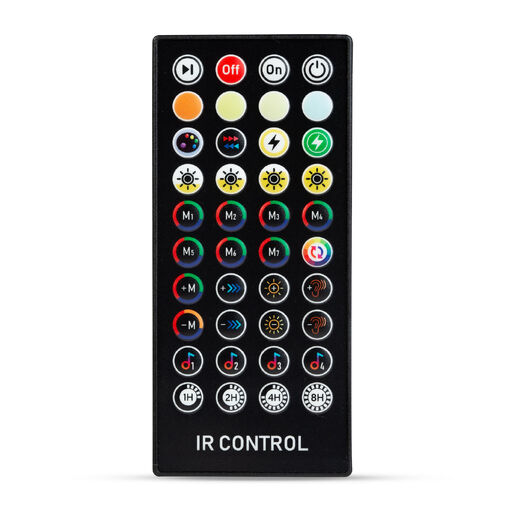 11748 • Smart szolár fényfüzér - 84+15 db RGB LED - 14,5 m - bluetooth