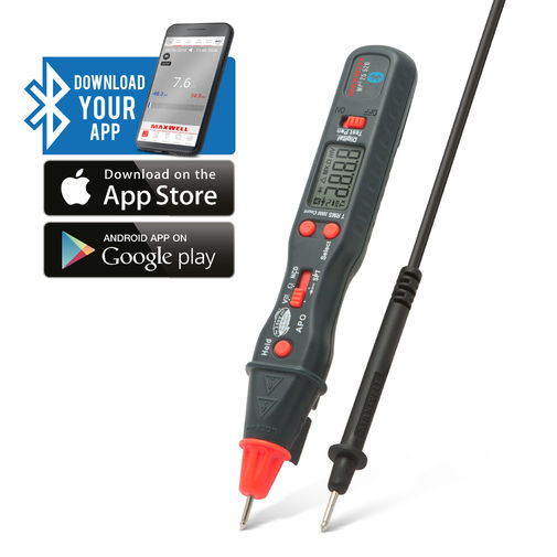 25520 • Smart, digitális multiméter - TOLL kivitel - Bluetooth kapcsolattal
