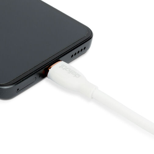 55553WH-1 • Adatkábel - Type-C / USB-A - fehér - 1 m - 2.4A - 12 W