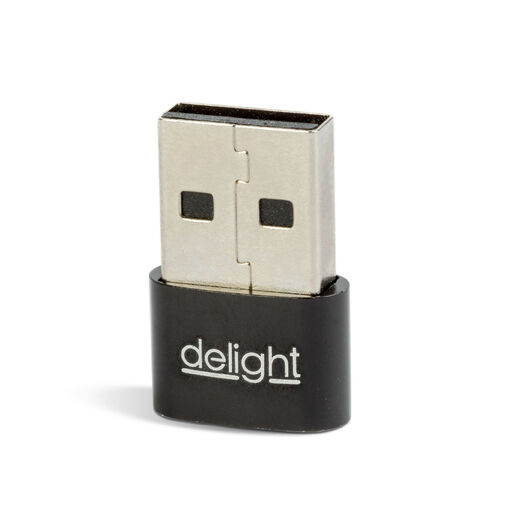 55556BK • Adapter - Type-C / USB-A - 2,4A - 5V