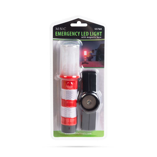 55760 • Elakadásjelző lámpa - mágneses - 6 piros LED - elemes
