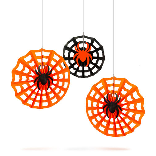 56585 • Halloween-i dekoráció - pókháló szett - papír - 30/40 cm - 3 db / csomag