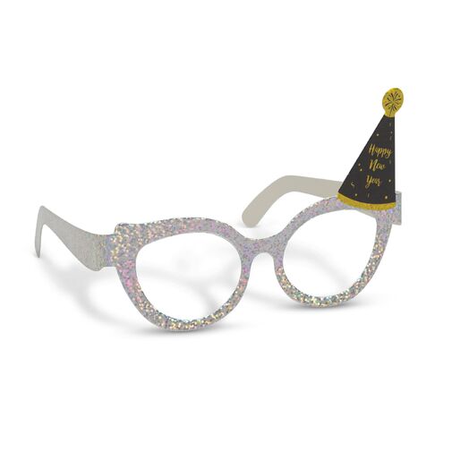 58524 • Party szemüveg - glitteres, papír - 15 x 10 x 13 cm - 4 db / csomag