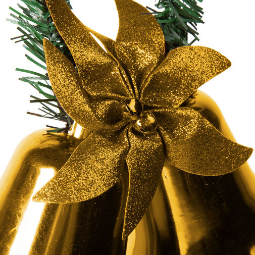 58609B • Karácsonyi dekor - harang - arany színben