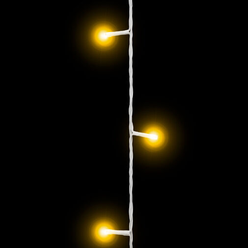 58900A-WH • Fényfüzér - 50 db LED - melegfehér - hálózati - 5 m - 8 program