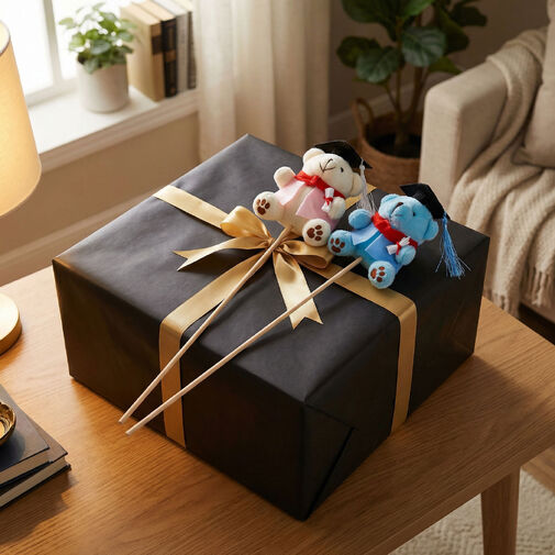 59512 • Leszúrható dekoráció - maci - 50 x 10 cm - 5 féle