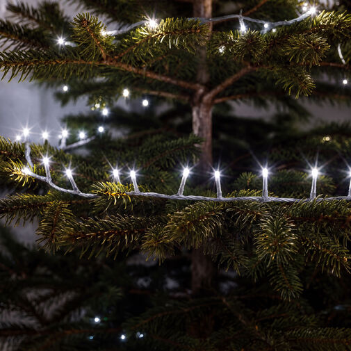 59768CT • Fényfüzér - 20 m - hidegfehér - 400 LED - 220-240V - 6W - átlátszó kábel